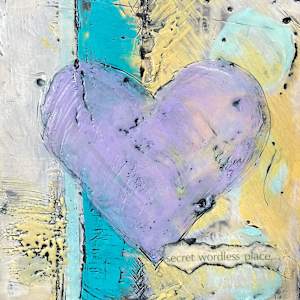 Secret wordless place by Karen Faller