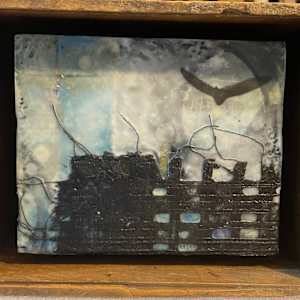 Over the buildings by Karen Faller