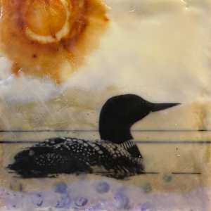 Untitled loon by Karen Faller