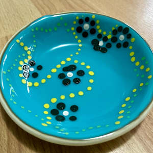 Round Shallow Dish by Julie Root Sawyer, Image 1.