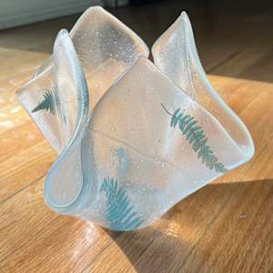 Fern Candle Holder by Julie Root Sawyer, Image 1.