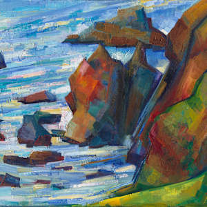 Ocean laughs by Elena Maslova-Levin