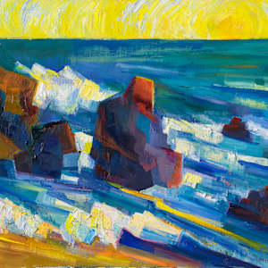 Pacific near Howard Creek by Elena Maslova-Levin