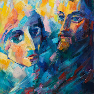 On the same undying stalk (Marina Tsvetaeva and Rainer Maria Rilke, from "Unbroken flowers") by Elena Maslova-Levin