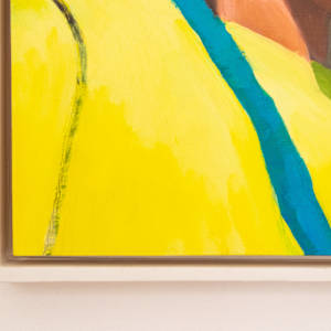 Earthsworld Portrait #6 by Alexander Grimm  Image: Detail of floater frame