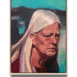 Earthsworld Portrait #9 by Alexander Grimm  Image: Handemade floater framing