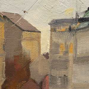 Plein Air in the Neighbourhood - Kaunitzgasse 33 by Alexander Grimm  Image: Detail