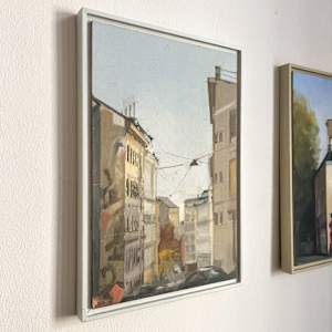 Plein Air in the Neighbourhood - Kaunitzgasse 33 by Alexander Grimm  Image: Front view on site