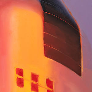 Space F - Nice Get-Away by Alexander Grimm  Image: Detail of main windscreen