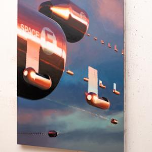 Space F - Spit out Process by Alexander Grimm  Image: side view