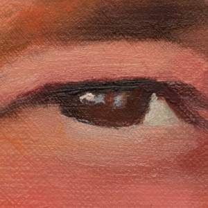 Portrait Commisssion by Alexander Grimm  Image: Brush stroke details