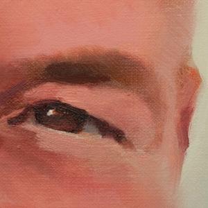 Portrait Commisssion by Alexander Grimm  Image: Brush stroke details