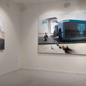Monument Charger by Alexander Grimm  Image: exhibition hanging