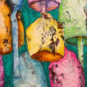 Crab Pot Buoys #2 (little) by Liz Morton