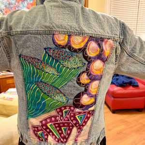 Enchantment Boho Jacket - Levi Strauss size Large by Liz Morton