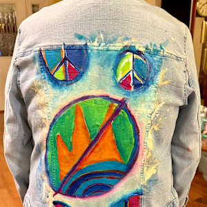 No Kings Boho Jacket - Time and True  size Large (12-14) by Liz Morton