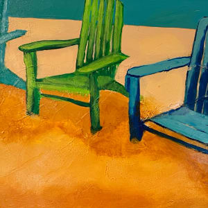 Beach Chairs by Liz Morton