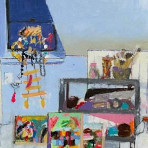 Studio #1, 2022 by Pamela Saturday