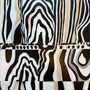Black and White #3, 2025 by Pamela Saturday