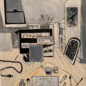 Studio #3, 2022 by Pamela Saturday