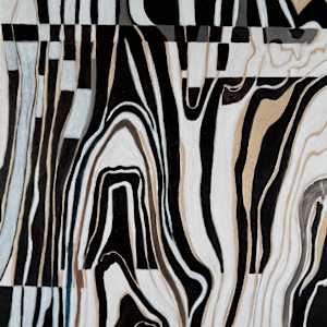 Black and White #2, 2025 by Pamela Saturday