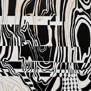 Black and White # 4 2025 by Pamela Saturday