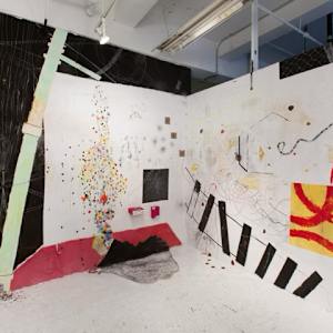 Installation detail by Pamela Saturday