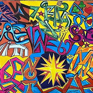 Graffiti: Modern Abstract by Scotty Scott