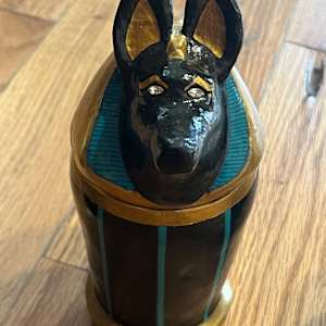 Anubis Jar Sculptures by Thomus Manos 