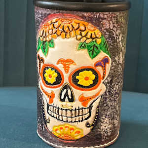 Rock Lives Koozie by Patrick Holzer