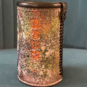 Rock Lives Koozie by Patrick Holzer  Image: Patrick Holzer, Rock Lives Koozie