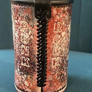 Punk Rock Koozie by Patrick Holzer  Image: Patrick Holzer, Punk Rock Koozie