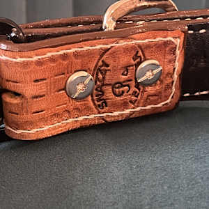 Leather Dog Collar by Patrick Holzer  Image: Patrick Holzer, Leather Dog Collar
