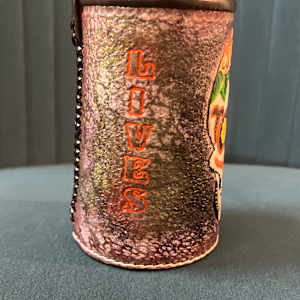 Rock Lives Koozie by Patrick Holzer  Image: Patrick Holzer, Rock Lives Koozie