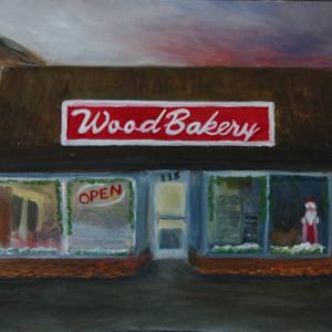 Wood Bakery by Shelley Loring