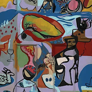 Chile - Doors to Mi Barrio by Amelia Casiano