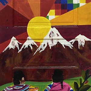 Bolivia - Doors to Mi Barrio by Angelica Hannon