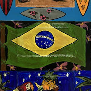 Brazil - Doors to Mi Barrio by Cyan Reyes