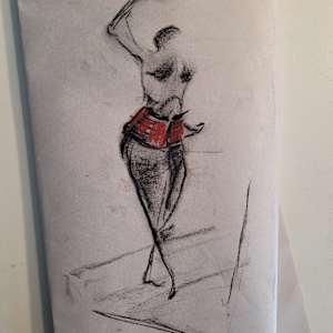 La bailarina burlesca by Tomasz Wiszniewski 