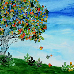 Cartoon Paradise by Angela Corey