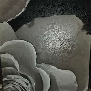 Midnight rose by Mechele Woodall 