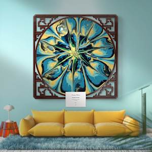 Oceanic Bloom by Mechele Woodall