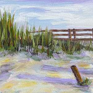 End of the Beach Walk by Yolanda Kennison, Image 2.