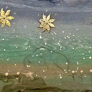 Snowy Springtime Night by "Kaveka", Image 3.