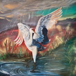Make it Rain by Josephine Thomason by Heart of the Sun Gallery
