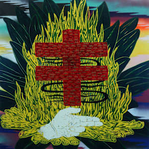 Preaching to the Fire by Francis Pavy