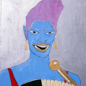 Zydeco Player by Francis Pavy