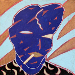 Blue Smoker by Francis Pavy