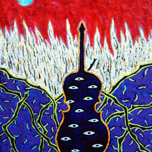 portrait of Canray Fontenot by Francis Pavy