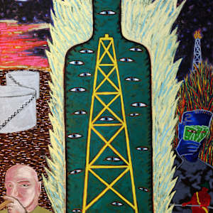 Bottle of Dreams Gone Dry by Francis Pavy